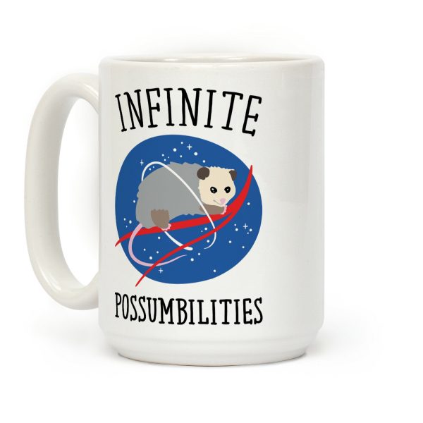 Infinite Possumbilities Parody Coffee Mug