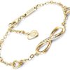 Infinity Endless Love Symbol Charm Adjustable Bracelet