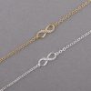Infinity Number 8 Chain Bracelet