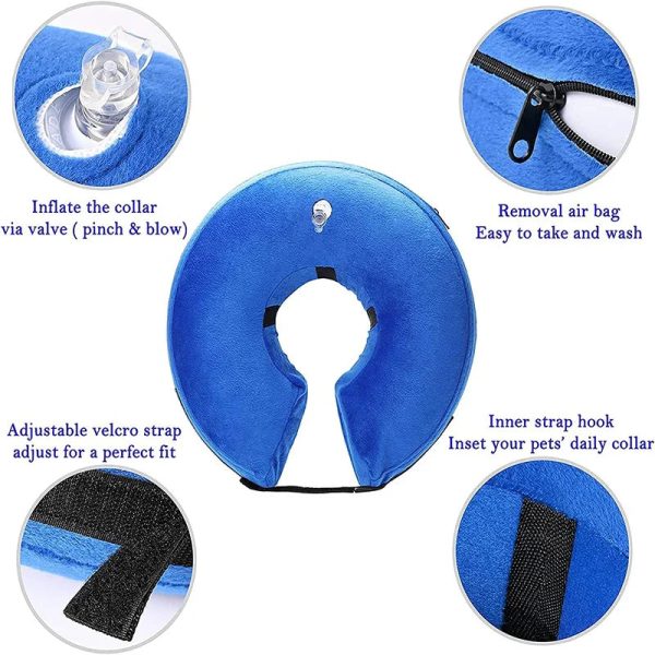 Inflatable Pet Recovery Collar