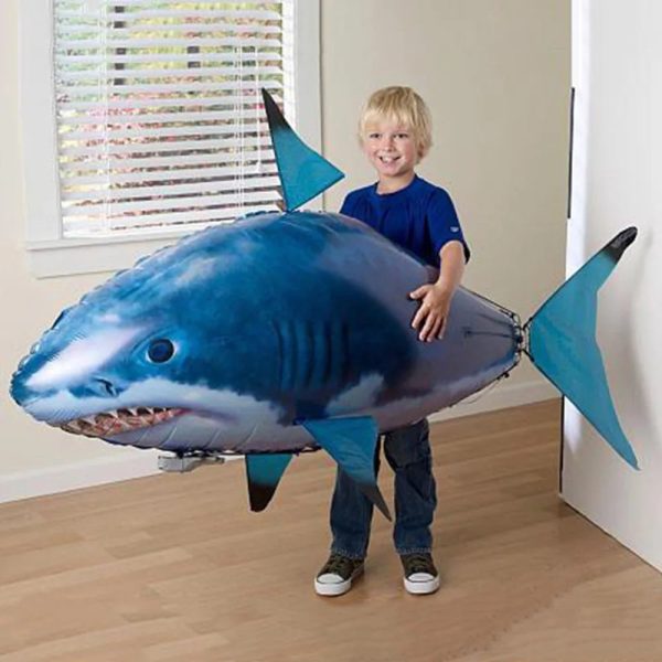 Inflatable Remote Control Shark Fish Toy