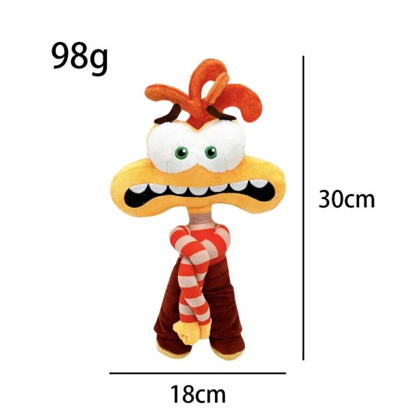 Inside Out 2 Plush Toy - Orange Fury Long Arm Anxiety Doll Gift