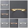 Inspirational Quotes Cuff Bracelet " DON'T WORRY BE HAPPY " Metal Engraved Bracelet