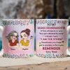 Inspirational White Ceramic Mug, A Special Gift from Mom or Grandma to Daughter or Granddaughter