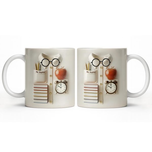 Inspire The Educator Within You - Personalized Custom Coffee Mug - TEACH063_MG