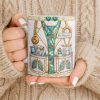Inspired By Our Medical Heroes, Stethoscope and Medical Tools Design - Personalized Custom Coffee Mug - DOC103_MG