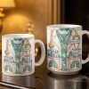 Inspired By Our Medical Heroes, Stethoscope and Medical Tools Design - Personalized Custom Coffee Mug - DOC103_MG