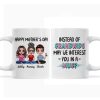 Instead Of Grandkids Doll Mom Daughter Son Sitting Funny Personalized Mug