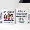 Instead Of Grandkids Doll Mom Daughter Son Sitting Funny Personalized Mug