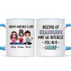 Instead Of Grandkids Doll Mom Daughter Son Sitting Funny Personalized Mug