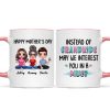 Instead Of Grandkids Doll Mom Daughter Son Sitting Funny Personalized Mug