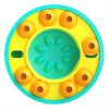Interactive Dog Puzzle Toy - Spinning Food Dispenser