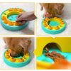 Interactive Dog Puzzle Toy - Spinning Food Dispenser