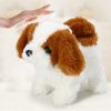 Interactive Electric Plush Puppy - Wags Tail & Walks