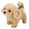 Interactive Electric Plush Puppy - Wags Tail & Walks