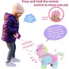 Interactive Walking & Barking Plush Cat Toy - Remote Control Fun!