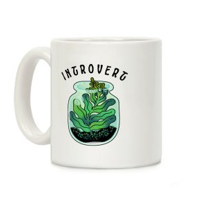 Introvert (Plant in a Terrarium) Coffee Mug