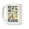 Introverted But Will Discuss Plants Coffee Mug
