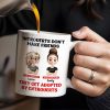 Introverts Don't Make Friends They Get Adopted By Extroverts - Personalized Custom Coffee Mug - BST268_MG