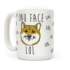 Inu Face Lol Coffee Mug