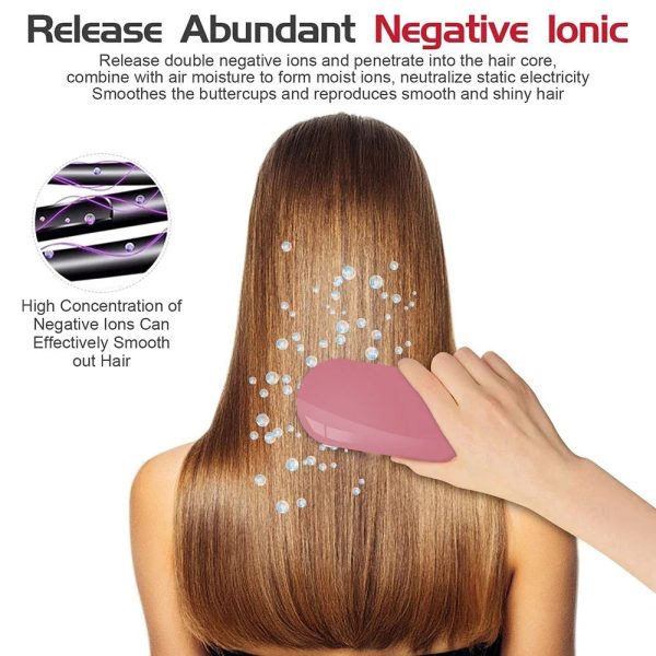 Ion Detangling Brush For Smooth, Tangle-Free Hair