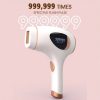 Ipl Laser Hair Removal Device For Women, 5 Levels, Lcd Display, Manual/Auto Modes