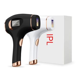 Ipl Laser Hair Removal Device For Women, 5 Levels, Lcd Display, Manual/Auto Modes