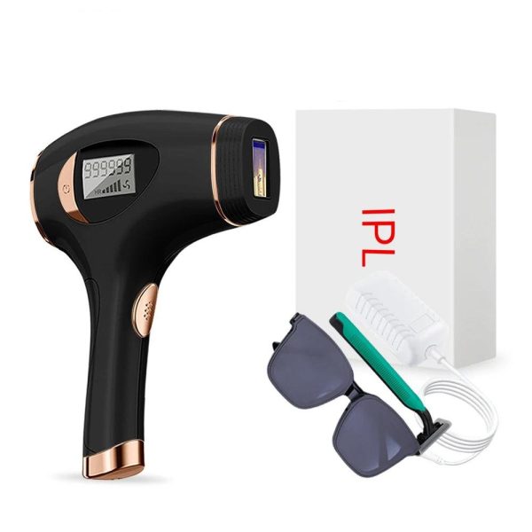 Ipl Laser Hair Removal Device For Women, 5 Levels, Lcd Display, Manual/Auto Modes