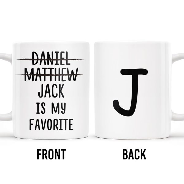 Is My Favorite Custom Coffee Mug - Personalized Custom Coffee Mug - FAM244_MG