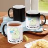 It All Started With A Kiss Custom Map Couple Mug, Gift For Couple