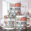 It Takes A Big Heart To Teach Little Minds Mug Design - Personalized Custom Coffee Mug - TEACH066_MG