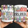 It Takes A Big Heart To Teach Little Minds Mug Design - Personalized Custom Coffee Mug - TEACH066_MG