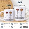 It Takes A Long Time To Grow An Old Friend Birth Flowers - 3D Inflated Effect Printed Mug, Personalized White Edge-to-Edge Mug