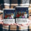 It Takes A Long Time To Grow An Old Friend Stained Glass Effect Style - Personalized Mug