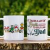 It Takes A Lot Of Balls To Golf Like Dad/Grandpa - Personalized White Mug