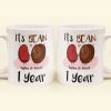 It's Bean A Year - Personalized Mug