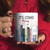 It's Coho Things, Personalized 03NATN141223 Bookworms Coffee Mug, Gift For Book Lovers