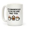 It's Dangerous To Go Alone Take This Pumpkin Parody Coffee Mug