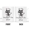 It's Fine, I'm Fine, Everything Is Fine Cartoon Character - Personalized Custom Coffee Mug - BST136_MG