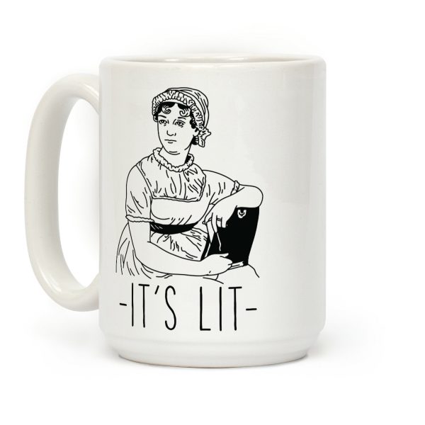 It's Lit Jane Austen Coffee Mug