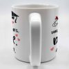 It's Miss Doctor Actually With Graduation Cap and Hearts - Personalized Custom Coffee Mug - DOC044_MG