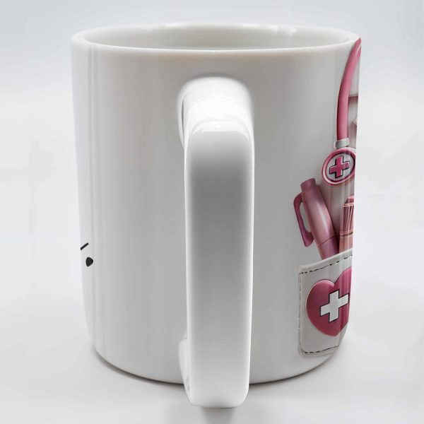 It's Miss Mrs Ms Dr. Actually, Medical Coat and Stethoscope - Personalized Custom Coffee Mug - DOC016_MG