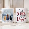 It's Never Just a Dog - Personalized Mug - Heartfelt Christmas Gift for Dog Moms