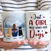 It's Never Just a Dog - Personalized Mug - Heartfelt Christmas Gift for Dog Moms