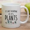 It's Not Hoarding If It's Plants Coffee Mug Funny Plant Lover Gift for Gardener Women Men
