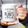 It's Not Hoarding If It's Plants Coffee Mug Funny Plant Lover Gift for Gardener Women Men