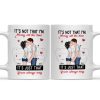 It's Not That I'm Horny All The Time - Personalized Ceramic Mug - Gift For Couple, Husband Wife - CL30 NH96