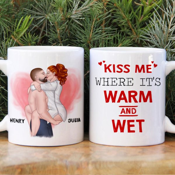 It's Not That I'm Horny Personalized Naughty Couple Mug, Gift For Couple