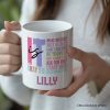 It's Okay To Mental Health Personalized Mug, Inspirational Self-Care Gift with Custom Name and Positive Affirmations