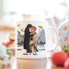 It's the story that got us here , Personalized White Mug for Couples
